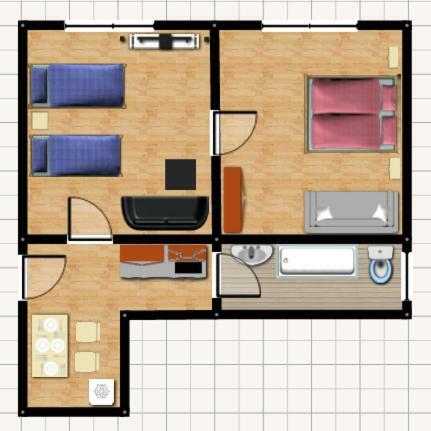 Brezno - 2 Izbovy Apartman Buitenkant foto